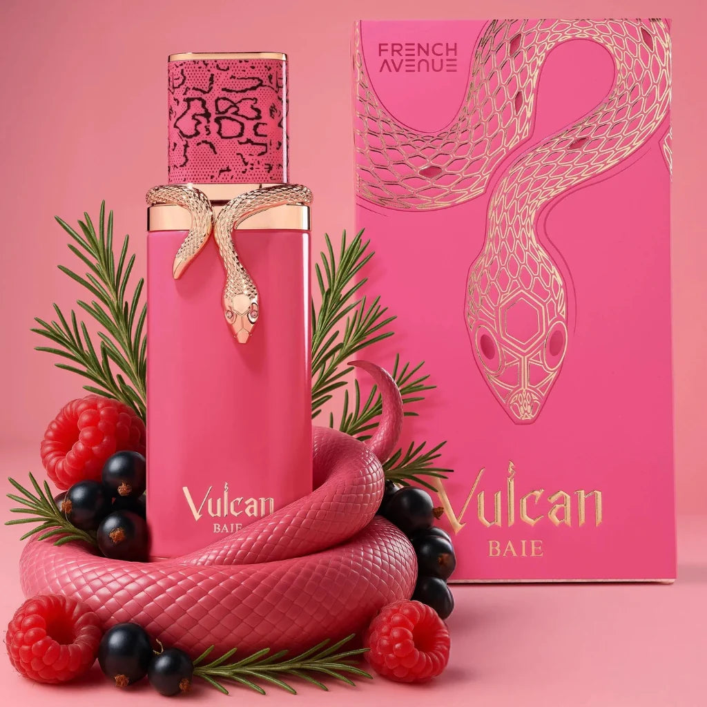 French Avenue Vulcan Baie parfume 100 ml – ungdommelig nicheduft med energi, frugtighed og sensuel mystik