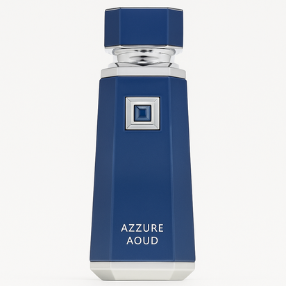 “French Avenue Azzure Aoud parfume 100 ml med gaveæske – eksklusiv unisexduft med oud, patchouli og benzoe”