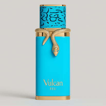 “French Avenue Vulcan Feu parfume 100 ml – tropisk nicheduft med mango, citron, ingefær og rabarber”
