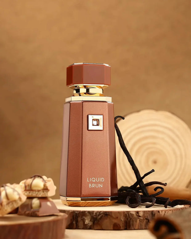 Liquid Brun parfume fra French Avenue – 100 ml nicheduft med orientalske noter af træ, krydderier og vanilje