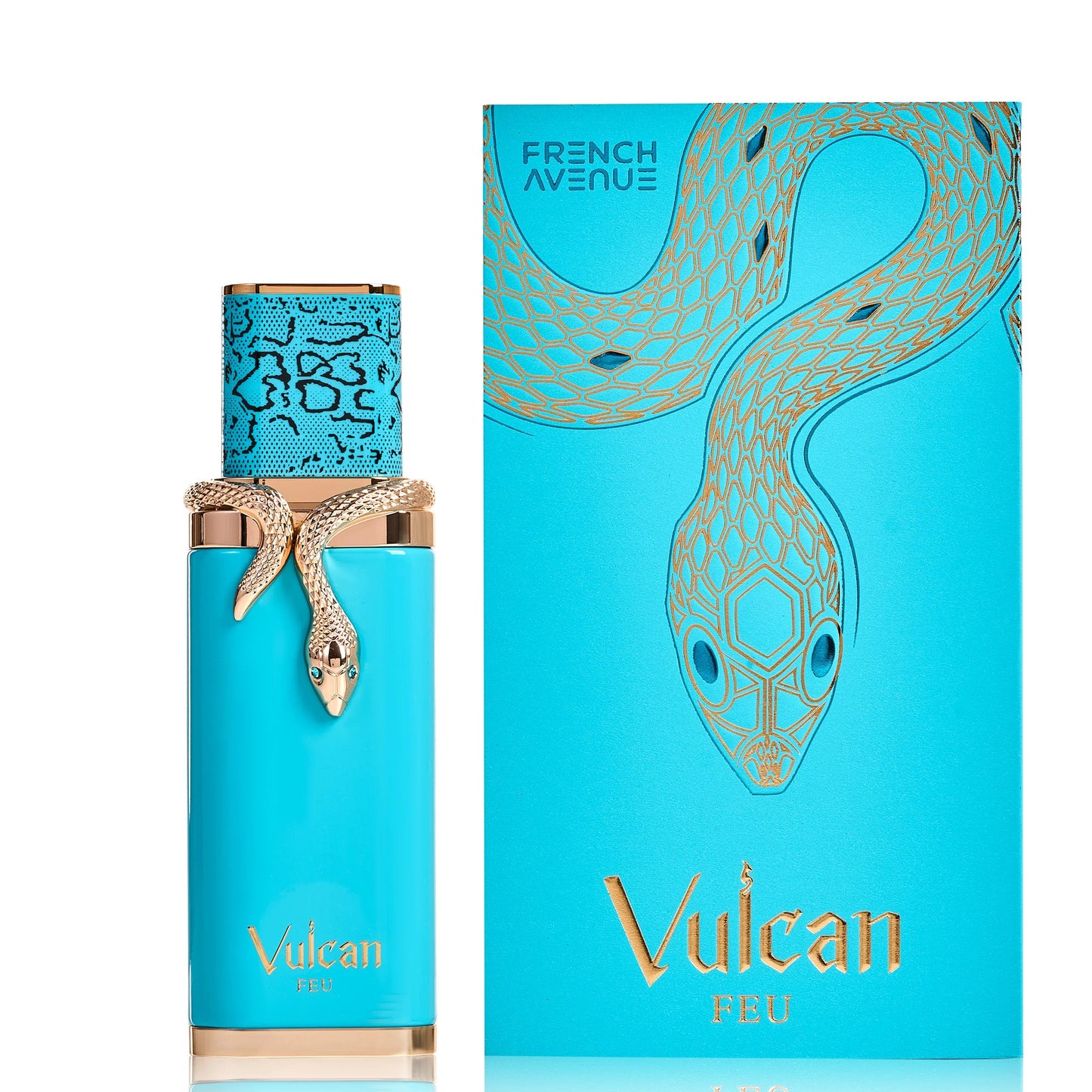 Vulcan Feu fra French Avenue – luksuriøs unisex parfume 100 ml med mango, jasmin, pink peber og tonkabønne