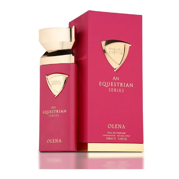 French Avenue Olena parfume 100 ml med gaveæske eksklusiv blomsterduft med solbær, hindbær og appelsinblomst
